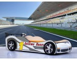 B171W Supreme Racing Car Bed-White